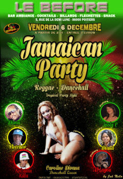 Soirée Reggae Dancehall au Bar Le Before à Poitiers le vendredi 6 décembre 2013